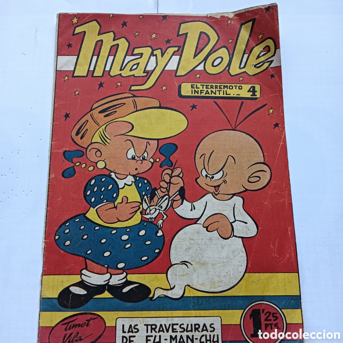 Tebeos: MAY DOLE EL TERREMOTO INFANTIL NUM4