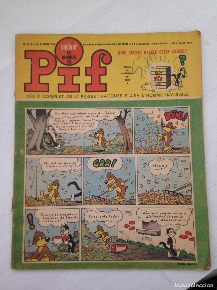 Tebeos: Je vends cette ancienne BD &rdquo;Pif&rdquo; datant de 1966, un num&eacute;ro qui ravira les collectionneurs et amateur