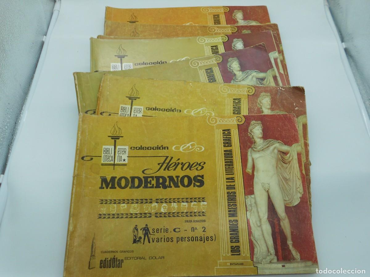 Tebeos: lote coleccion heroes modernos n&ordm; 2-8-9-10-11-12-13-14