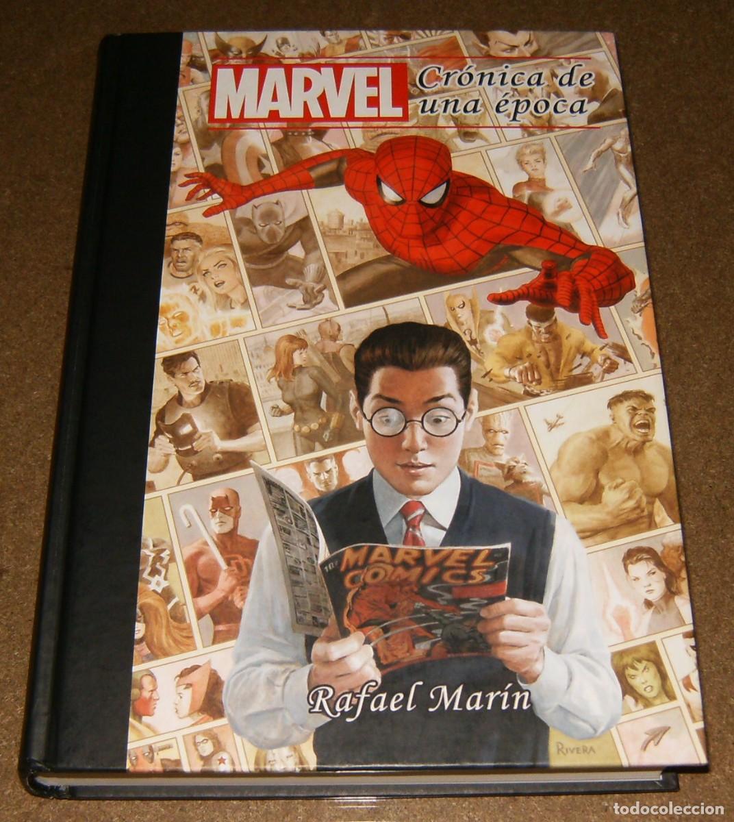 Tebeos: LIBRO . MARVEL . CRONICA DE UNA EPOCA. RAFAEL MARIN . DOLMEN EDITORIAL