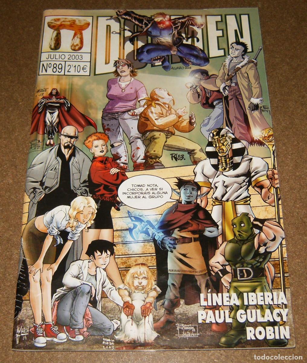 Tebeos: DOLMEN . N&ordm; 89 . REVISTA DE COMICS . JULIO 2003 . LINEA IBERIA . PAUL GULACY . ROBIN