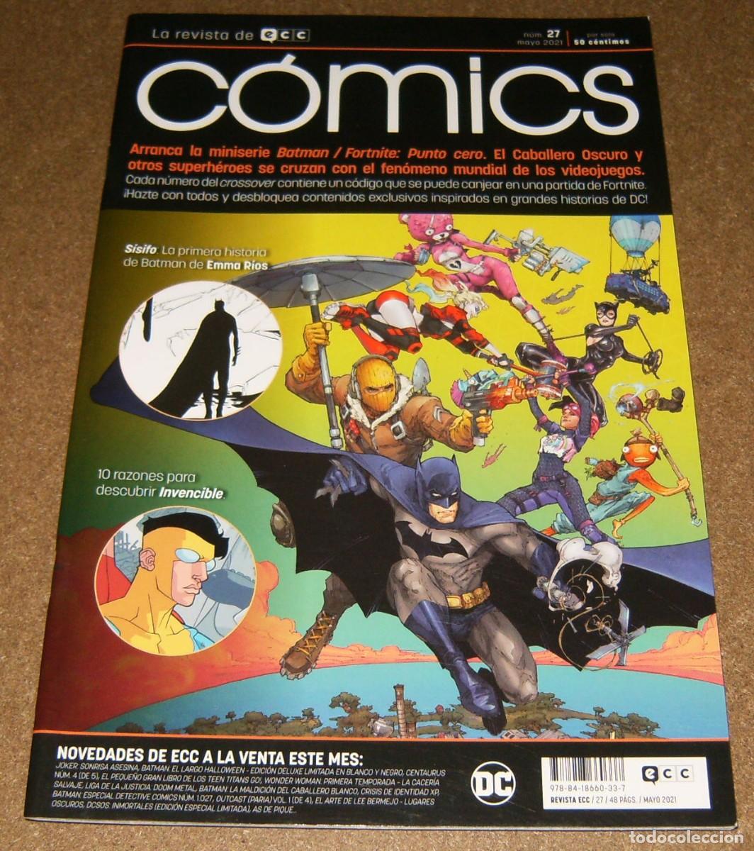Tebeos: REVISTA . LA REVISTA DE ECC COMICS . N&ordm; 27 . BATMAN . INVENCIBLE
