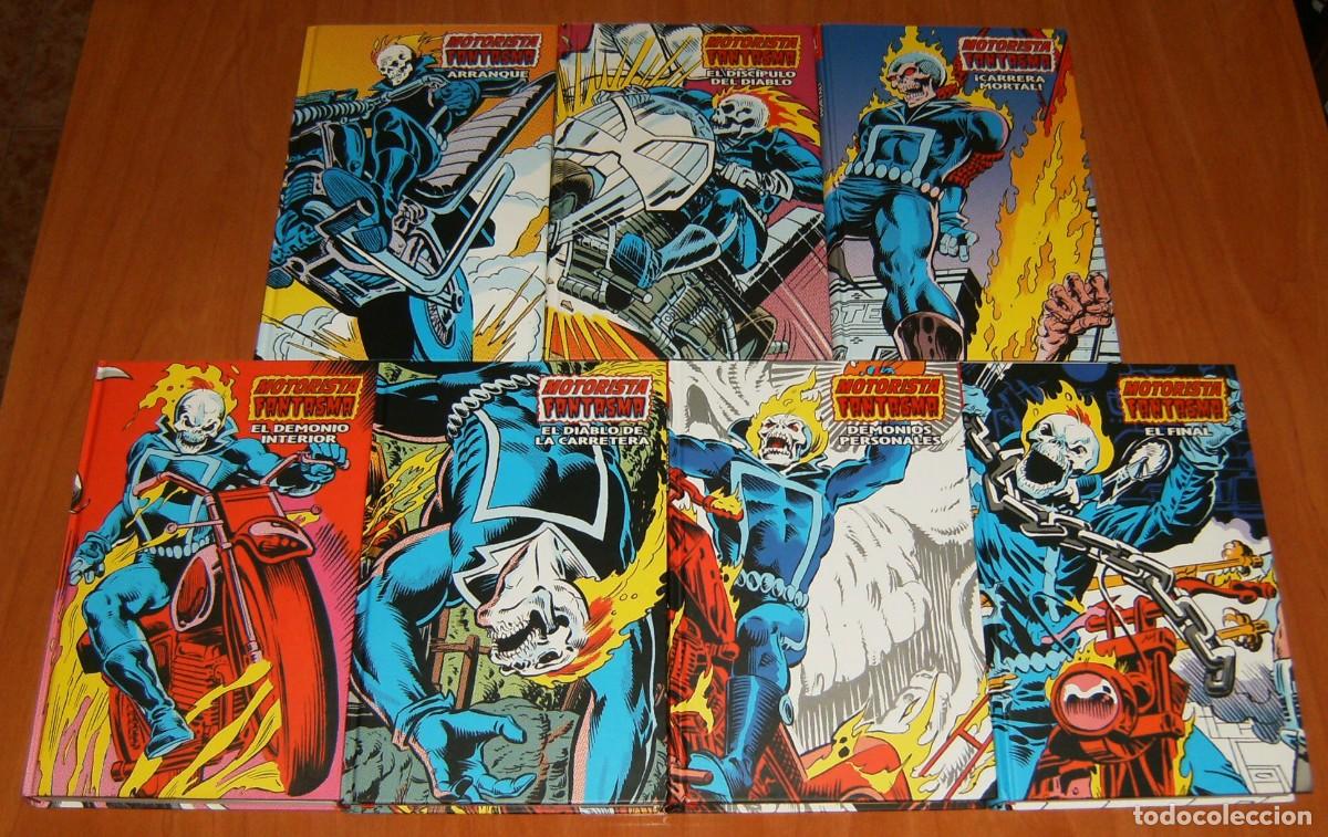 Tebeos: MOTORISTA FANTASMA . 1 2 3 4 5 6 7 COMPLETA . MARVEL LIMITED EDITION . PANINI