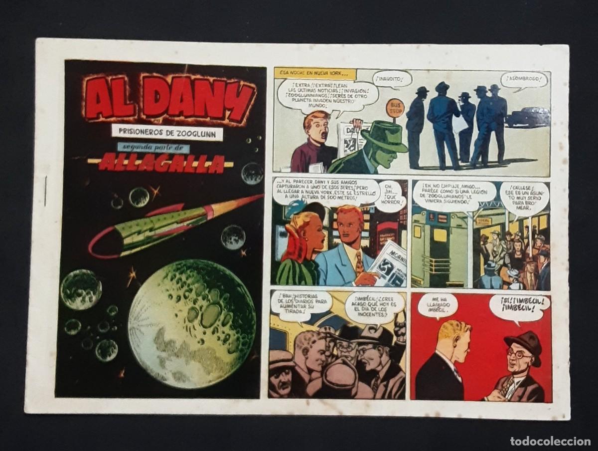 Tebeos: AL DANY # EDICIONES CLIPER 1953 # COLECCION A FALTA DE 6 UD # F HIDALGO # CIENCIA-FICCION