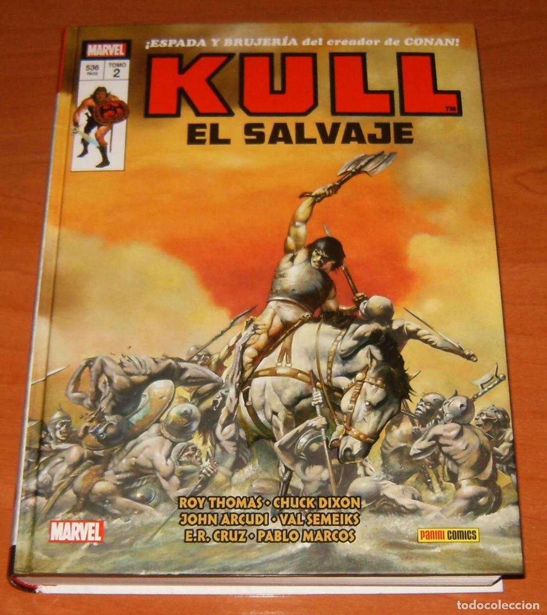 Tebeos: KULL EL SALVAJE . N&ordm; 2 . OMNIBUS . MARVEL LIMITED EDITION . PANINI