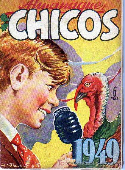 Tebeos: ALMANAQUE CHICOS 1949 - Foto 1