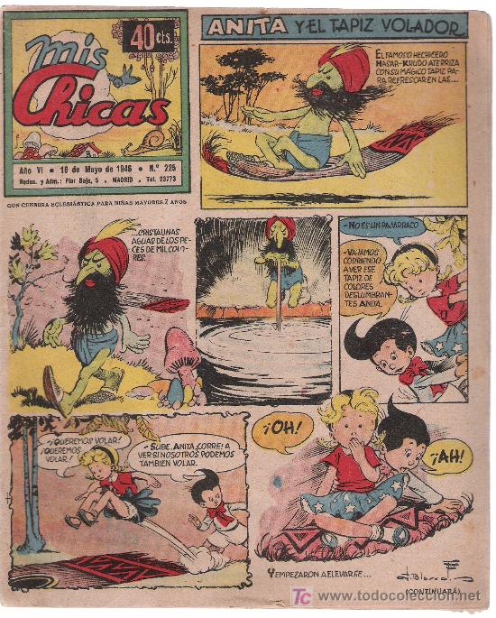 Tebeos: Mis Chicas. n&ordm; 225. A&ntilde;o 1946 - Foto 1