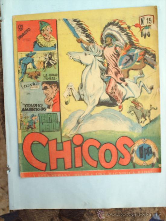 Tebeos: CHICOS-N.15-EDICIONES CID 1954- - Foto 1