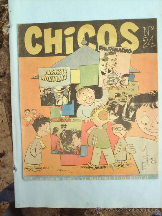 Tebeos: CHICOS .N.24-EDICIONES CID-1954 - Foto 1