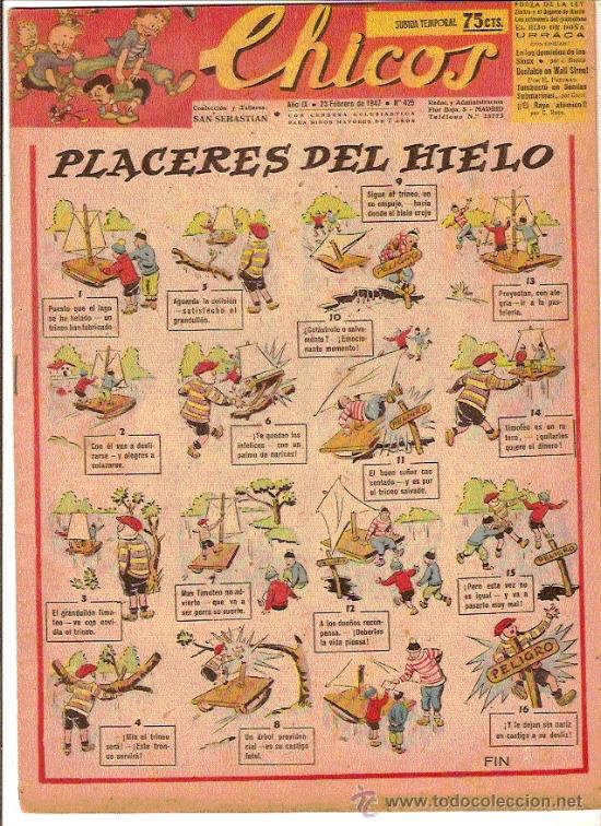 Tebeos: CHICOS N&ordm; 425    DE CONSUELO GIL - Foto 1