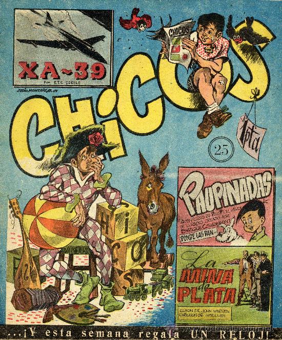Tebeos: Chicos n&ordm;25 (Ediciones Cid, 1954) - Foto 1