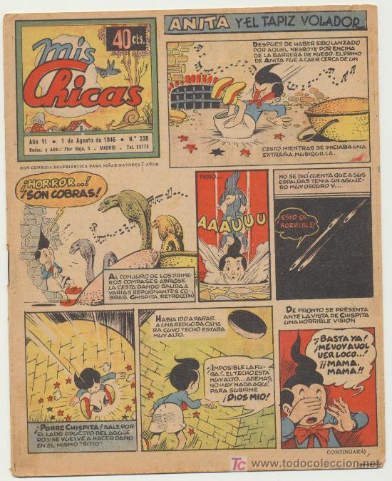 Tebeos: Mis Chicas n&ordm; 236. C.Gil 1941.. - Foto 1