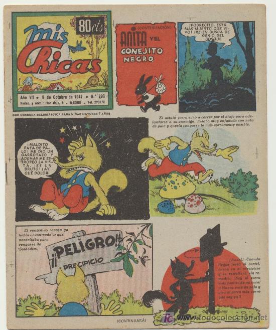 Tebeos: Mis Chicas n&ordm; 296. C.Gil 1941.. - Foto 1