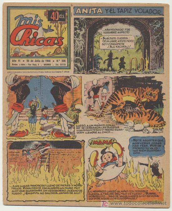 Tebeos: Mis Chicas n&ordm; 235. C.Gil 1941.. - Foto 1