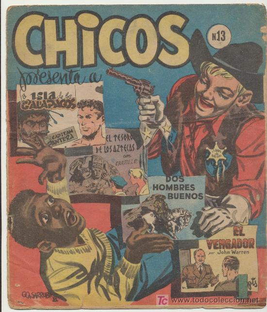 Tebeos: Chicos n&ordm; 13. Cid 1954. - Foto 1