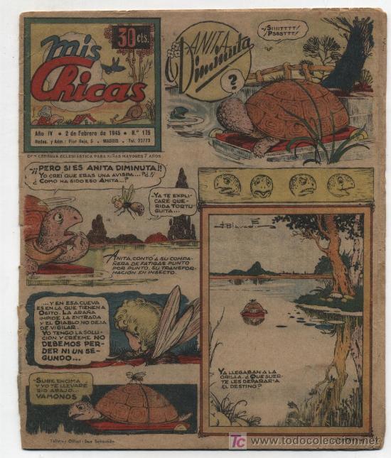 Tebeos: Mis Chicas. C. Gil 1941. n&ordm; 175. - Foto 1