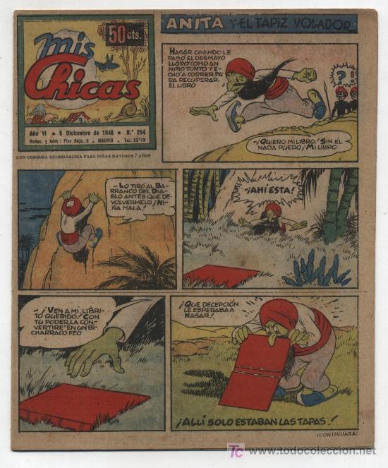 Tebeos: Mis Chicas. C. Gil 1941. n&ordm; 254. - Foto 1