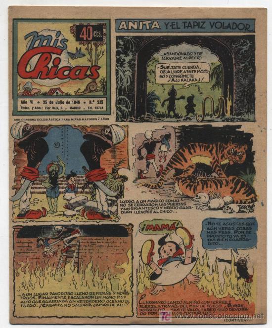 Tebeos: Mis Chicas. C. Gil 1941. n&ordm; 235. - Foto 1