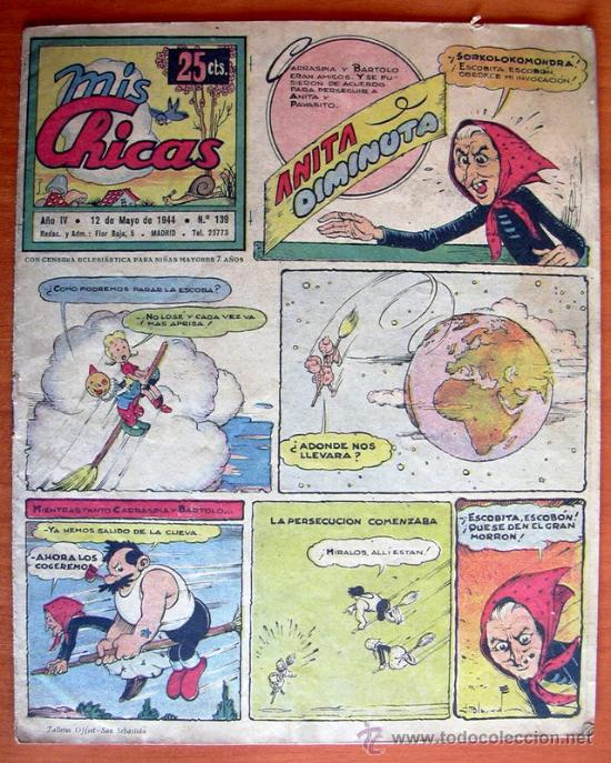 Tebeos: Mis Chicas n&ordm; 139 - Editorial C. Gil 1941 - Foto 1