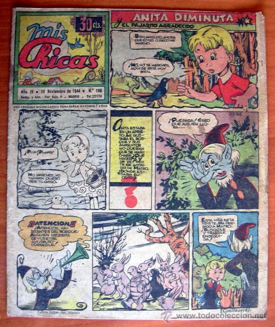 Tebeos: Mis Chicas n&ordm; 166 - Editorial C. Gil 1941 - Foto 1