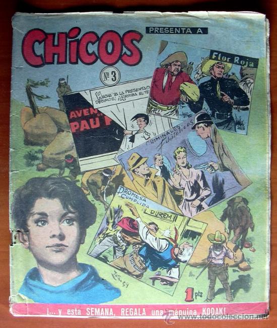 Tebeos: Chicos n&ordm; 3 - Editorial Cid 1954 - Foto 1