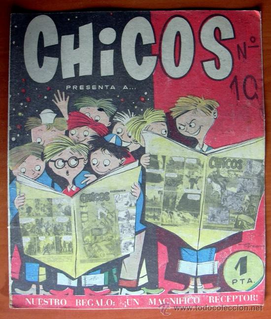 Tebeos: Chicos n&ordm; 10 - Editorial Cid 1954 - Foto 1