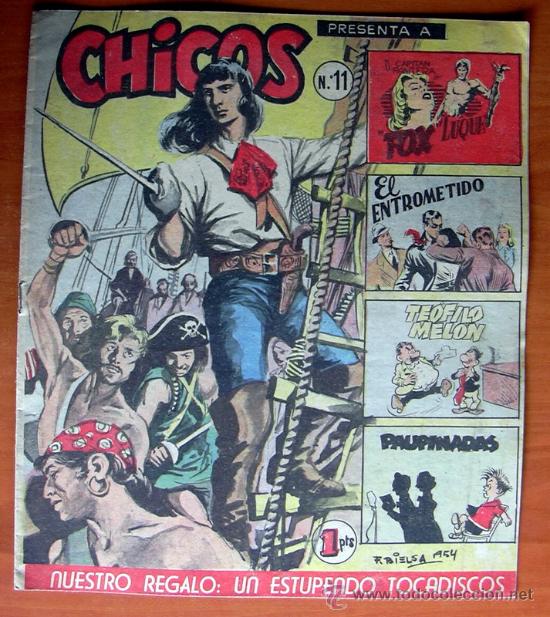 Tebeos: Chicos n&ordm; 11 - Editorial Cid 1954 - Foto 1