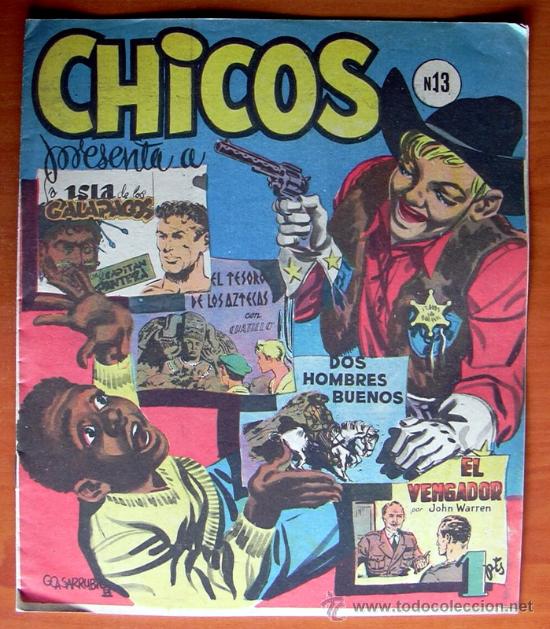 Tebeos: Chicos n&ordm; 13 - Editorial Cid 1954 - Foto 1