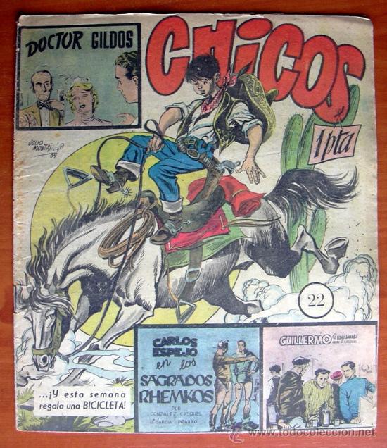 Tebeos: Chicos n&ordm; 22 - Editorial Cid 1954 - Foto 1