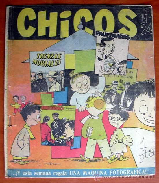 Tebeos: Chicos n&ordm; 24 - Editorial Cid 1954 - Foto 1