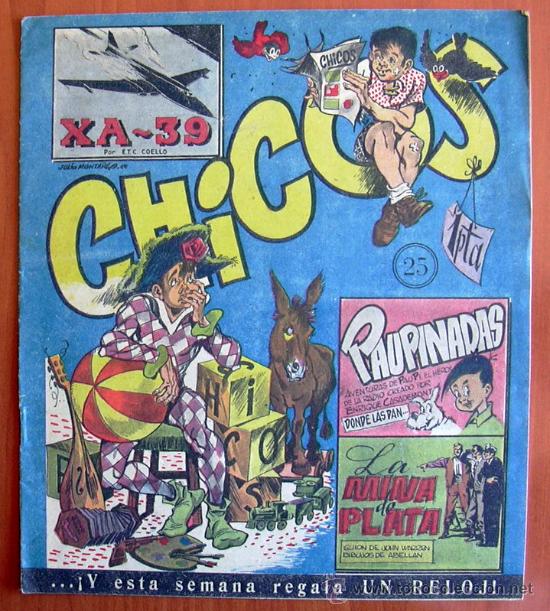 Tebeos: Chicos n&ordm; 25 - Ediciones Cid 1954 - Foto 1