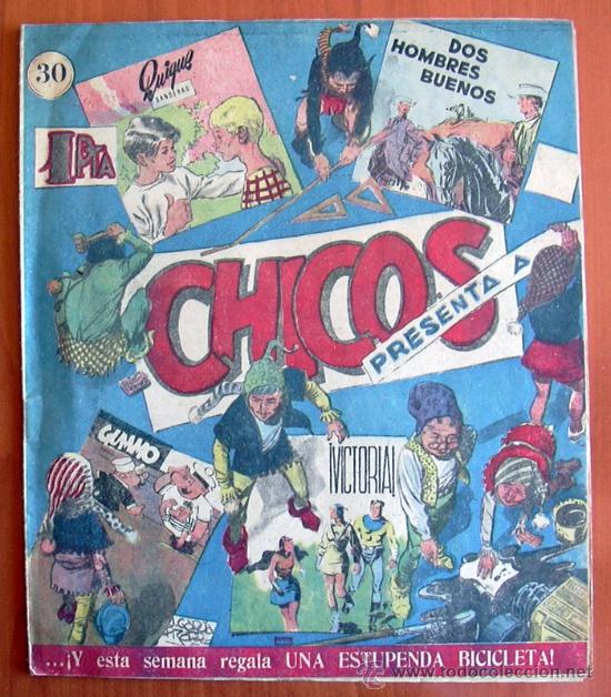 Tebeos: Chicos n&ordm; 30 - Ediciones Cid 1954 - Foto 1