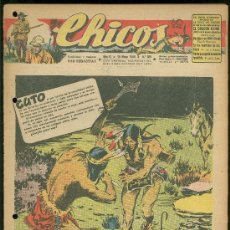 Tebeos: CHICOS. AÑO IX. Nº 386. 19 MAYO DE 1946. CUTO.. Lote 18453873