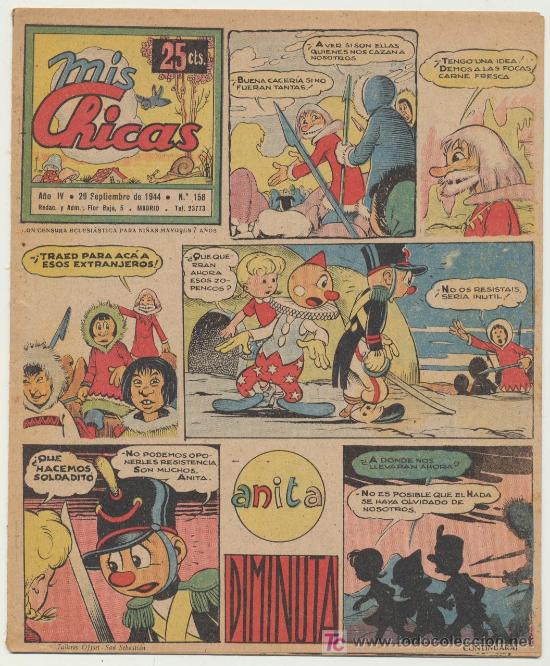 Tebeos: Mis Chicas n&ordm; 158. C. Gil 1941. - Foto 1