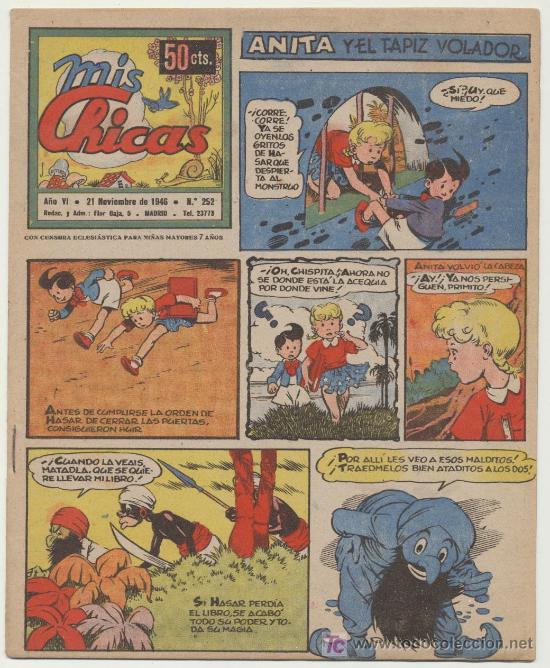 Tebeos: Mis Chicas n&ordm; 252. C. Gil 1941. - Foto 1
