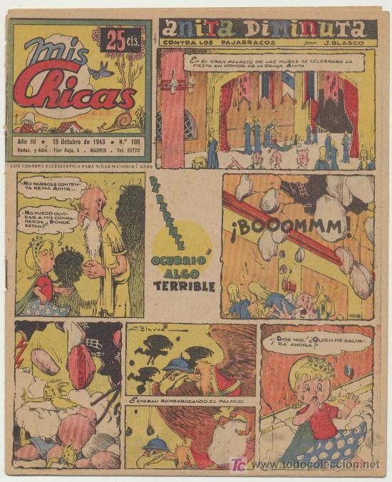 Tebeos: Mis Chicas n&ordm; 109. C. Gil 1941. - Foto 1