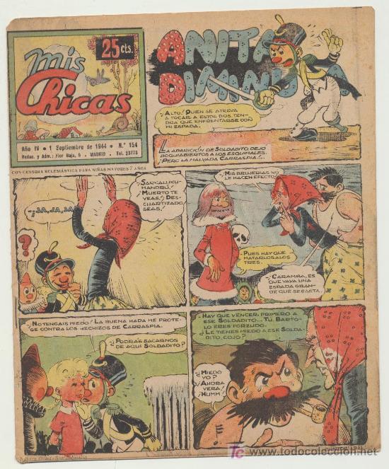 Tebeos: Mis Chicas n&ordm;  154. C. Gil 1941. - Foto 1
