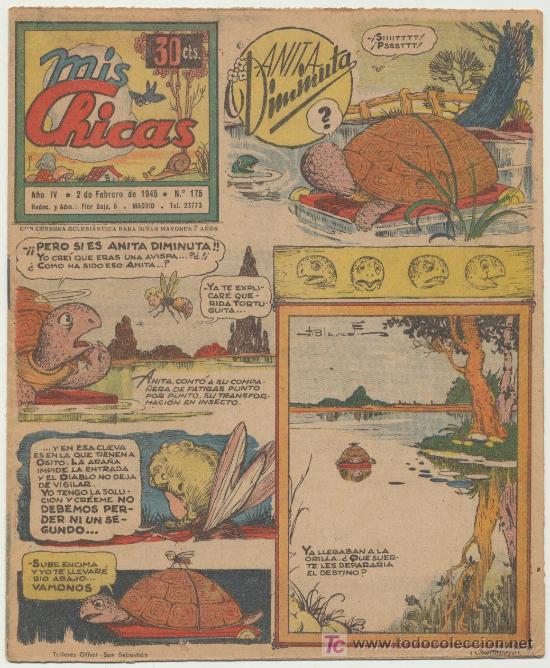 Tebeos: Mis Chicas n&ordm; 175. C. Gil 1941. - Foto 1