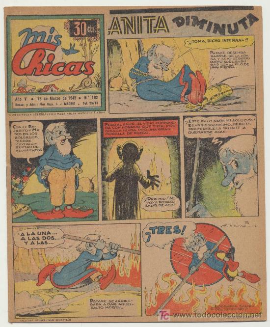 Tebeos: Mis Chicas n&ordm; 182. C. Gil 1941. - Foto 1