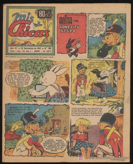 Tebeos: Mis Chicas n&ordm; 302. C. Gil 1941. - Foto 1