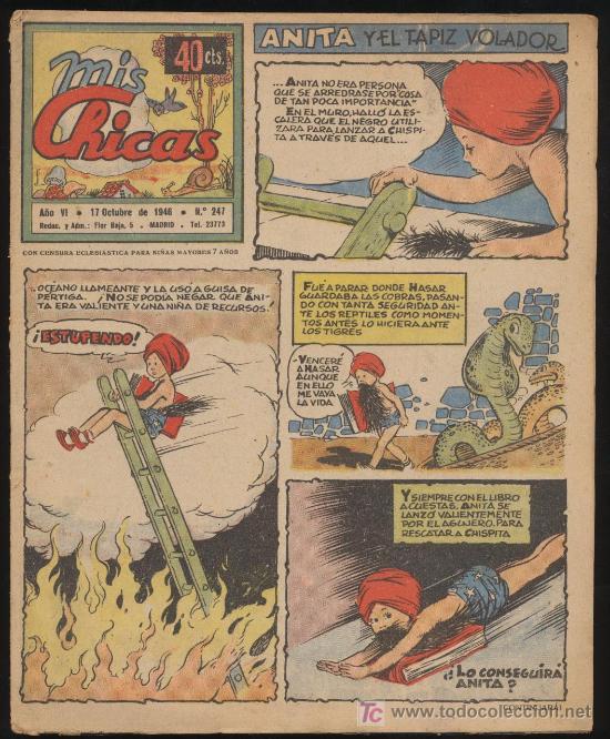 Tebeos: Mis Chicas n&ordm; 247. C. Gil 1941. - Foto 1