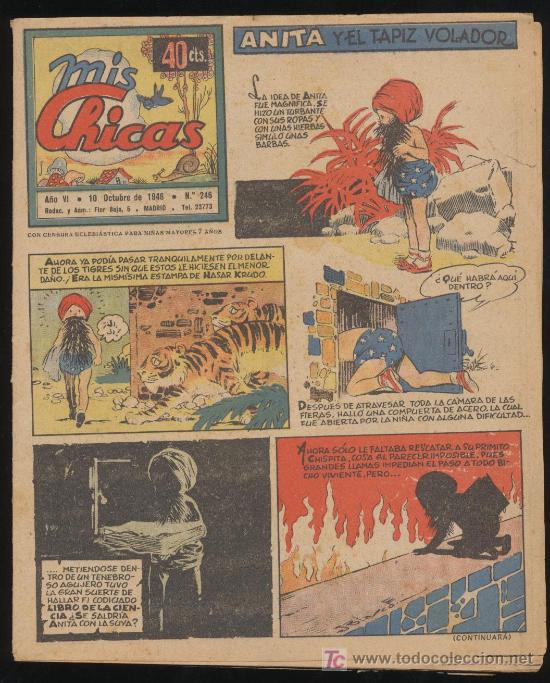Tebeos: Mis Chicas n&ordm; 246. C. Gil 1941. - Foto 1