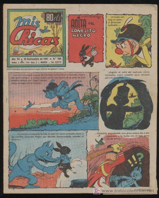 Tebeos: Mis Chicas n&ordm; 294. C. Gil 1941. &iexcl;IMPECABLE! - Foto 1