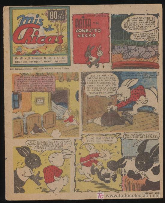 Tebeos: Mis Chicas n&ordm; 304. C. Gil 1941. - Foto 1