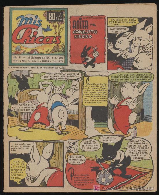 Tebeos: Mis Chicas n&ordm; 306. C. Gil 1941. &iexcl;IMPECABLE! - Foto 1