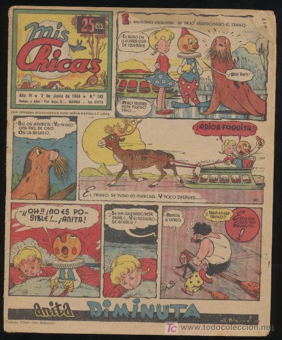 Tebeos: Mis Chicas n&ordm; 142. C. Gil 1941. - Foto 1
