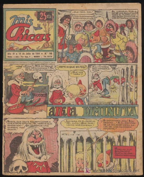 Tebeos: Mis Chicas n&ordm; 148. C. Gil 1941. - Foto 1