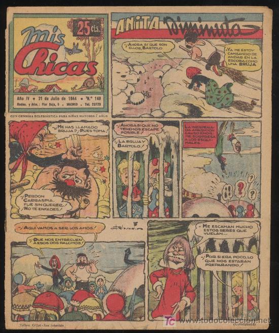 Tebeos: Mis Chicas n&ordm; 149. C. Gil 1941 - Foto 1