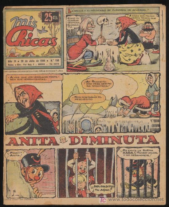 Tebeos: Mis Chicas n&ordm; 150. C. Gil 1941. - Foto 1