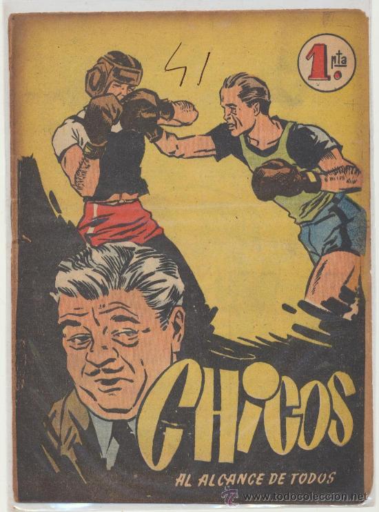 Tebeos: Chicos 2&ordf; n&ordm; 41. C. Gil 1950. - Foto 1